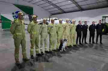 Bombeiros do Paraná embarcam para missão de busca e resgate na Venezuela após terremoto